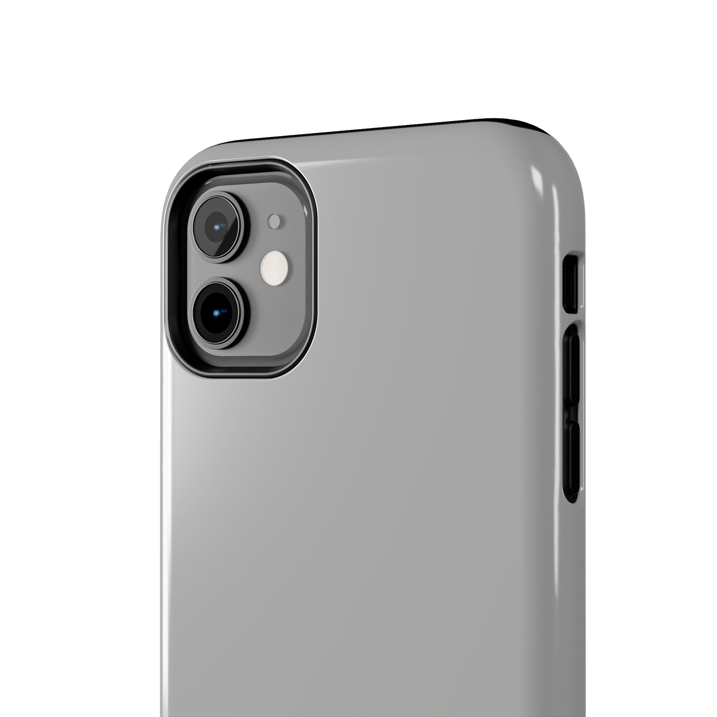 "Sleek Silver Essence" -Tough iPhone Cases