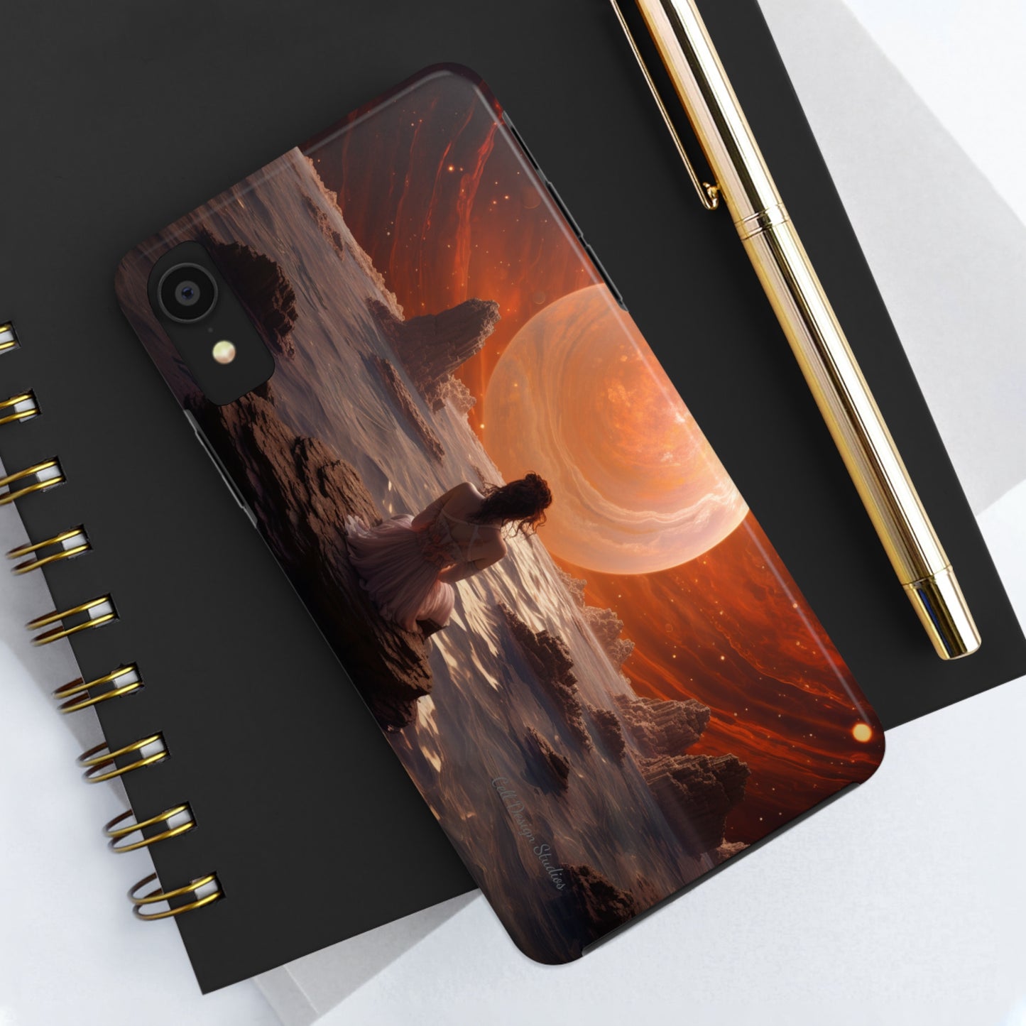 Introducing the "Stargazer's Serenity" Cell Phone Case – Embrace Cosmic Tranquility! -Tough Phone Cases