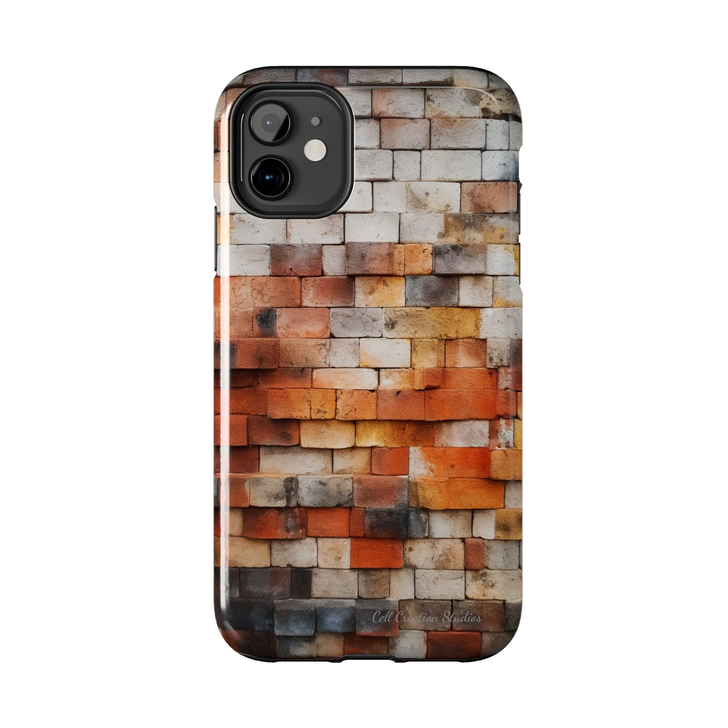 Introducing our "Urban Brickwork" Cell Phone Case – the perfect fusion of style and protection for your device -Tough Phone Cases