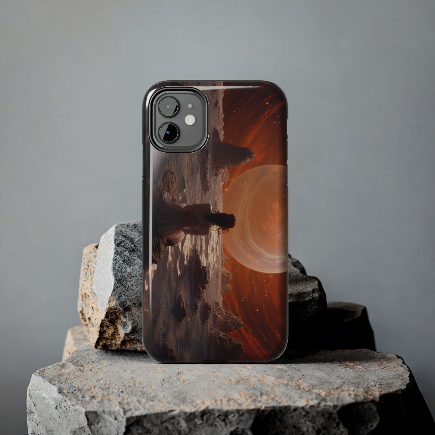 Introducing the "Stargazer's Serenity" Cell Phone Case – Embrace Cosmic Tranquility! -Tough Phone Cases