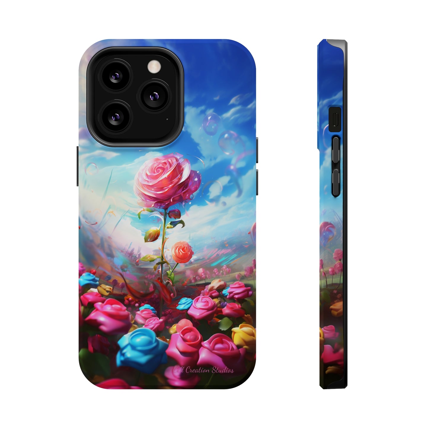 "Dreamy Blossom Elegance" -MagSafe Tough iPhone Cases