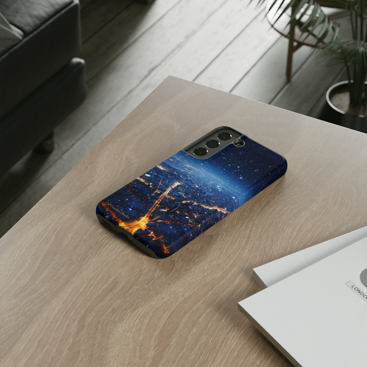 "Urban Snowfall Glow" -Tough Samsung Phone Cases