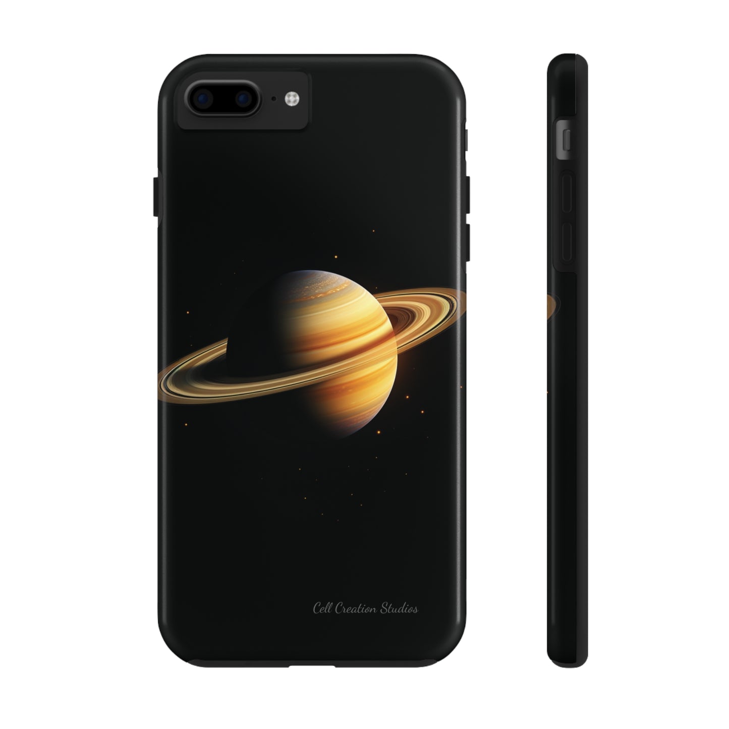 Introducing the "Saturn's Elegance" Cell Phone Case – A Cosmic Masterpiece -Tough Phone Cases