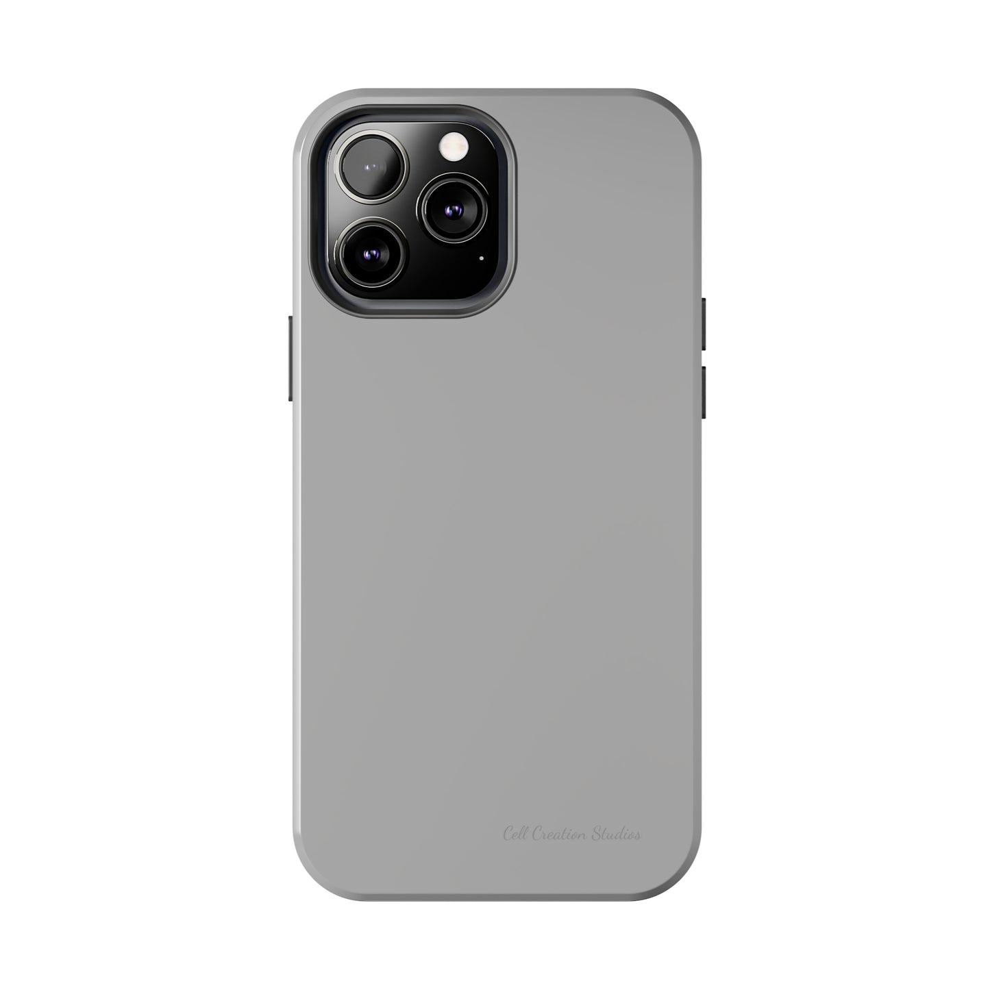"Sleek Silver Essence" -Tough iPhone Cases