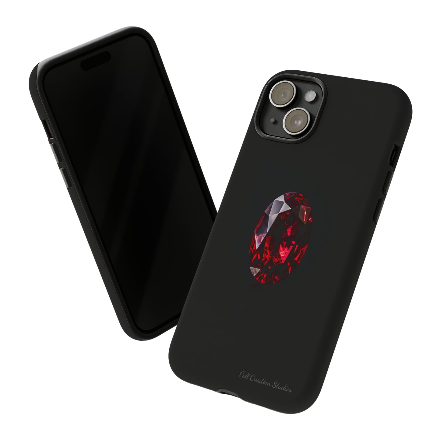 "Ruby Radiance" Phone Case -Tough Cases