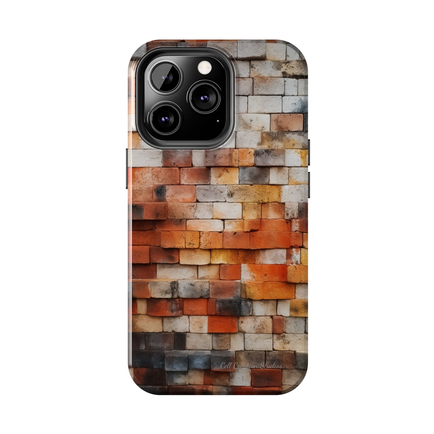 Introducing our "Urban Brickwork" Cell Phone Case – the perfect fusion of style and protection for your device -Tough Phone Cases