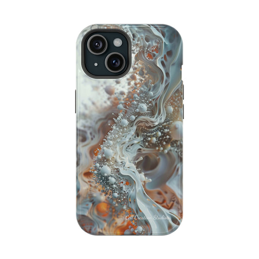 "3D Liquid Splash" -MagSafe Tough iPhone Cases