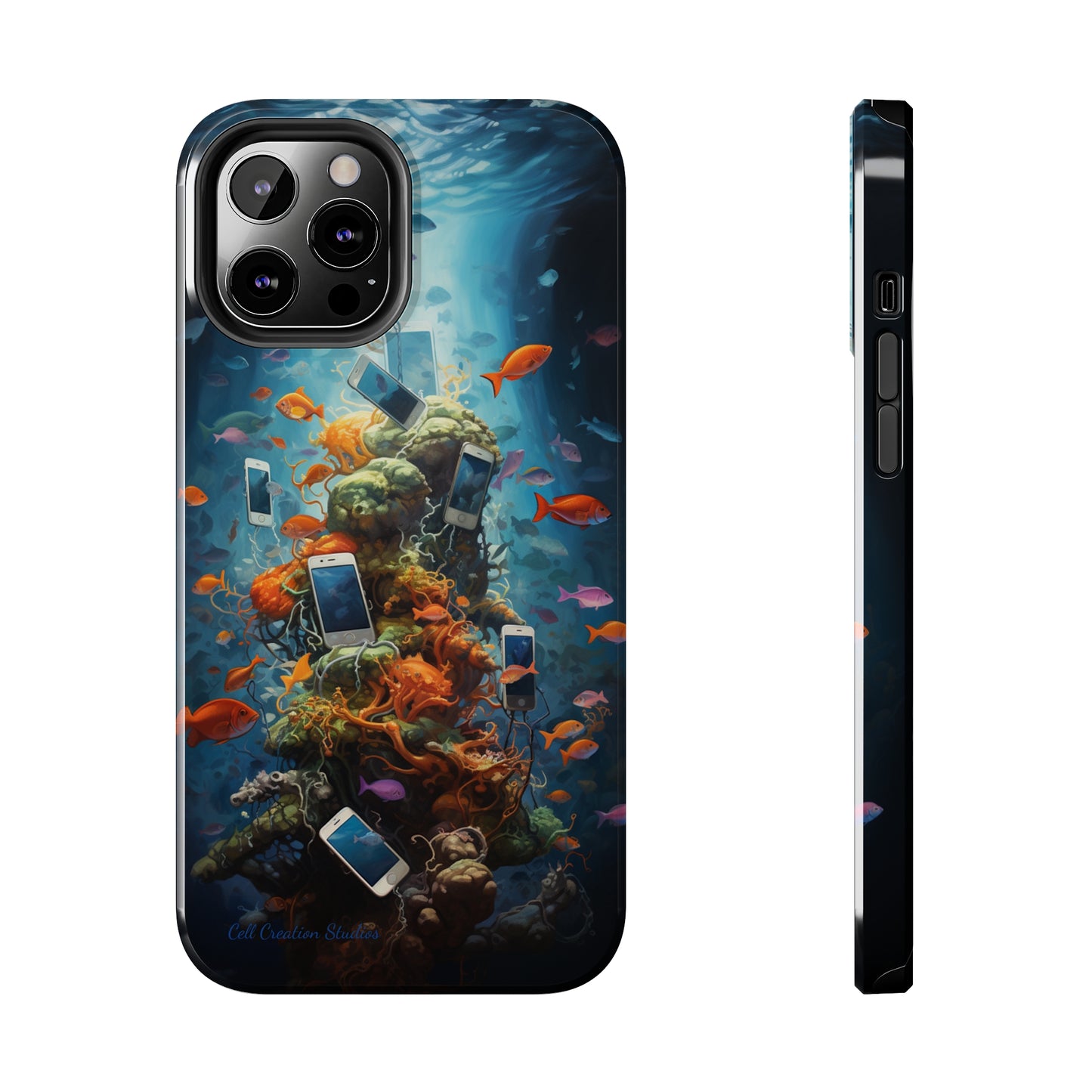 Dive into Elegance with the "AquaTech" Underwater Coral Cell Phone Case - Where Nature Meets Technology!