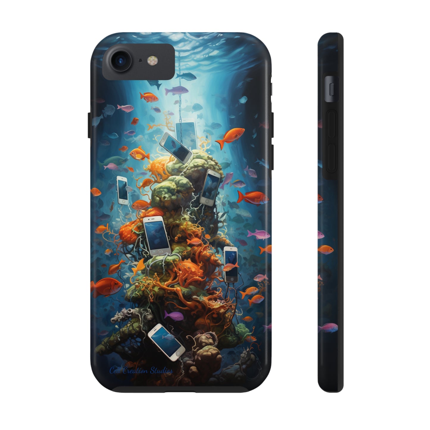 Dive into Elegance with the "AquaTech" Underwater Coral Cell Phone Case - Where Nature Meets Technology!