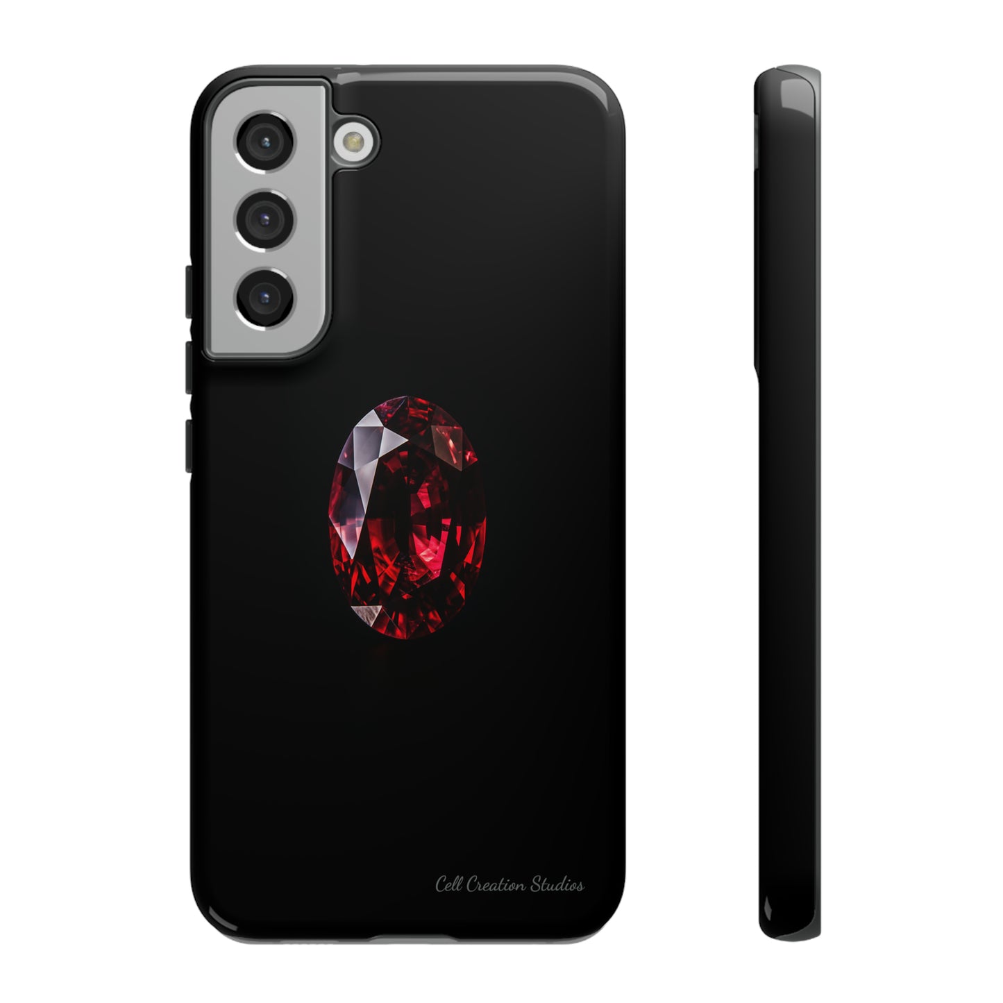 "Ruby Radiance" Phone Case -Tough Cases