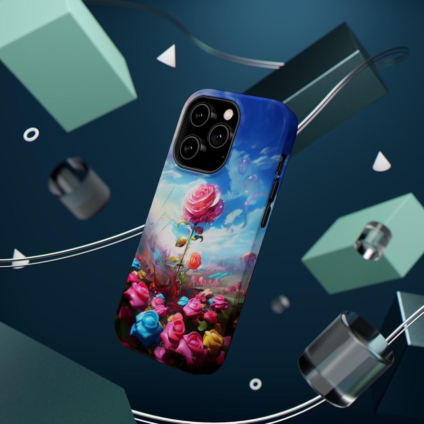 "Dreamy Blossom Elegance" -MagSafe Tough iPhone Cases