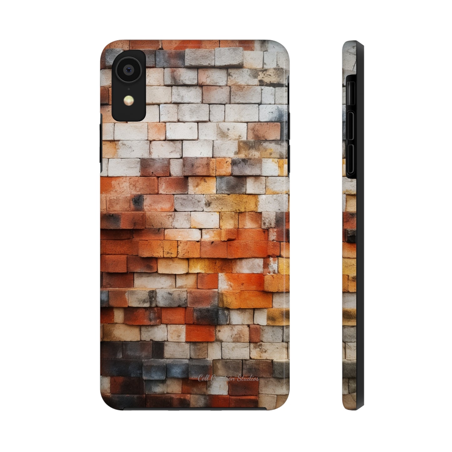Introducing our "Urban Brickwork" Cell Phone Case – the perfect fusion of style and protection for your device -Tough Phone Cases