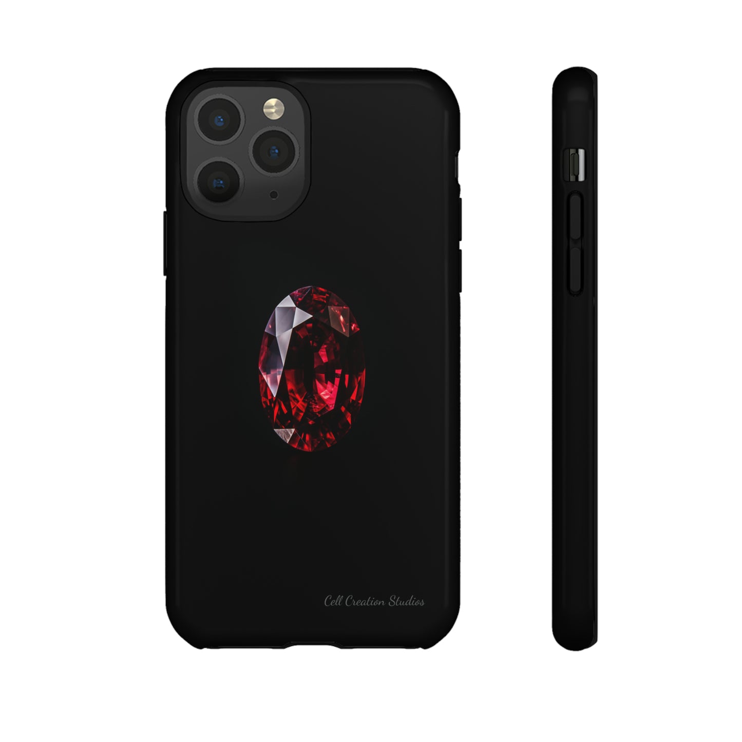 "Ruby Radiance" Phone Case -Tough Cases