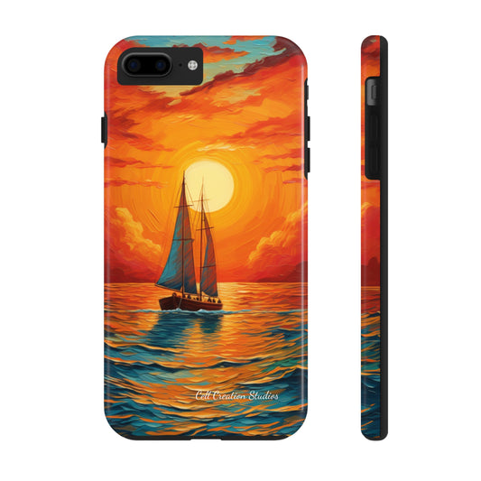 "Sailboat Sunset" -Tough iPhone Cases