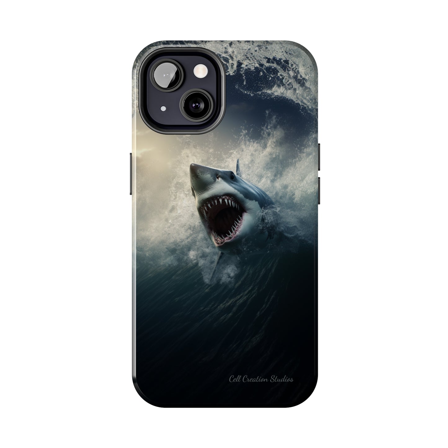 The "Ocean King Great White Shark" Phone Case -Tough Phone Cases