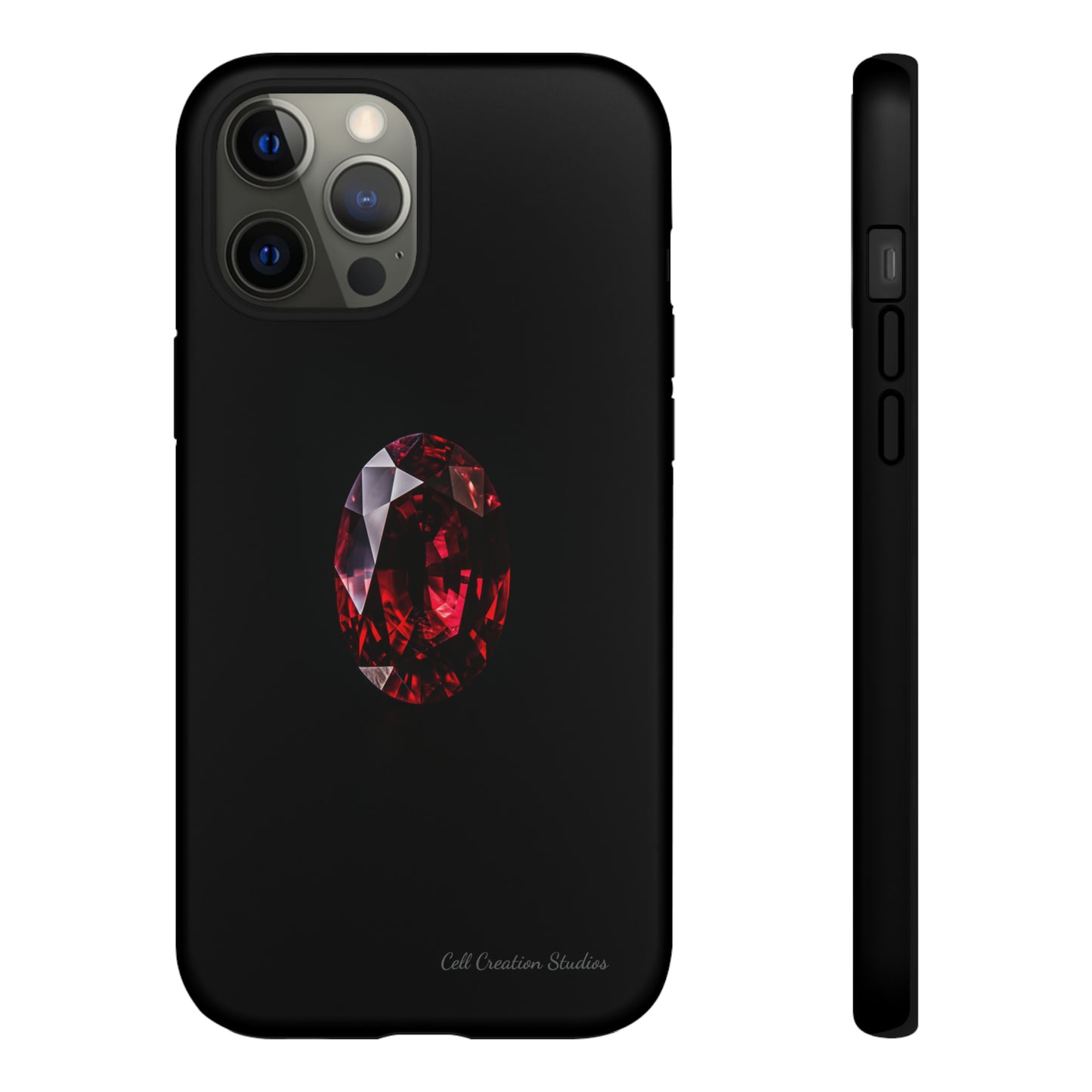 "Ruby Radiance" Phone Case -Tough Cases