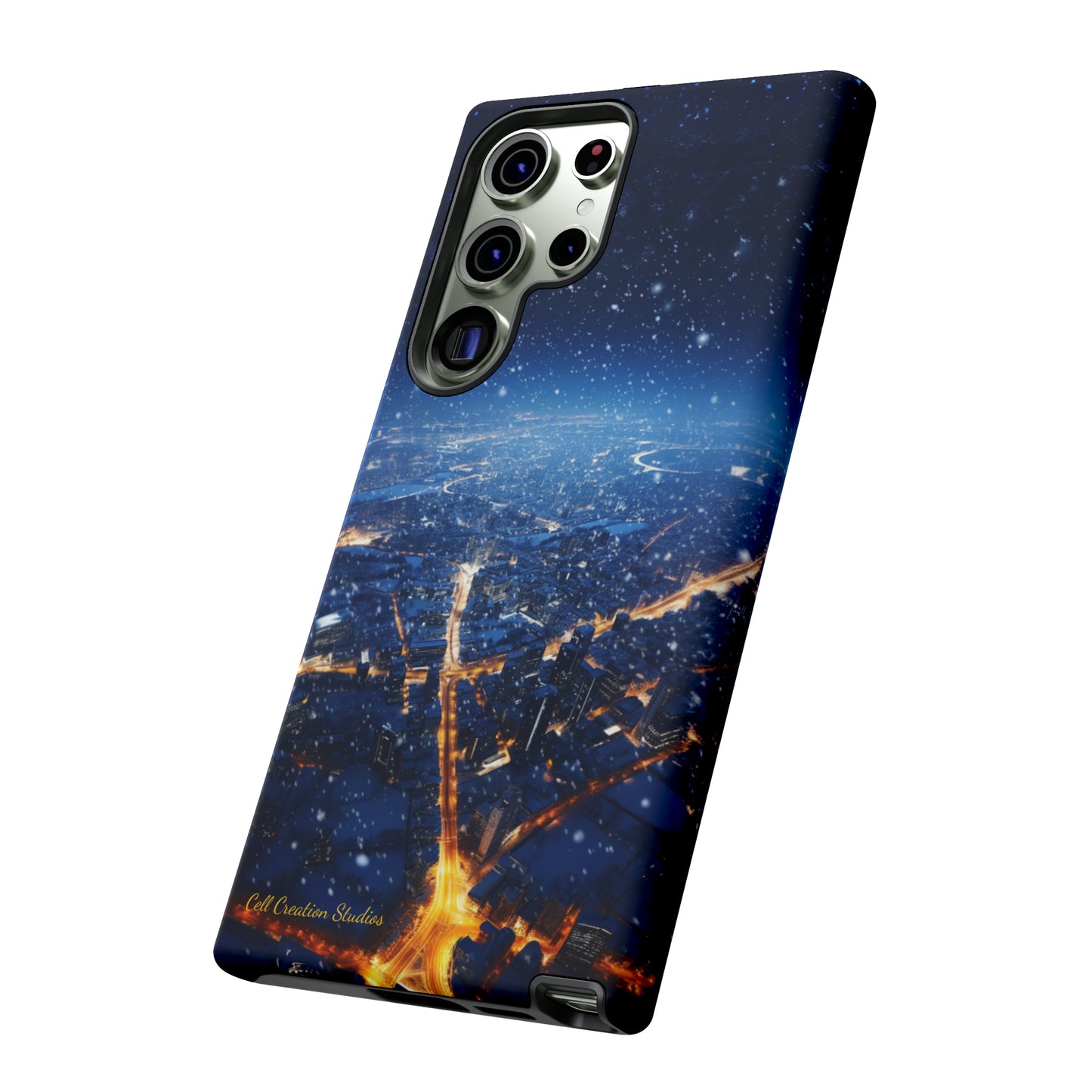 "Urban Snowfall Glow" -Tough Samsung Phone Cases