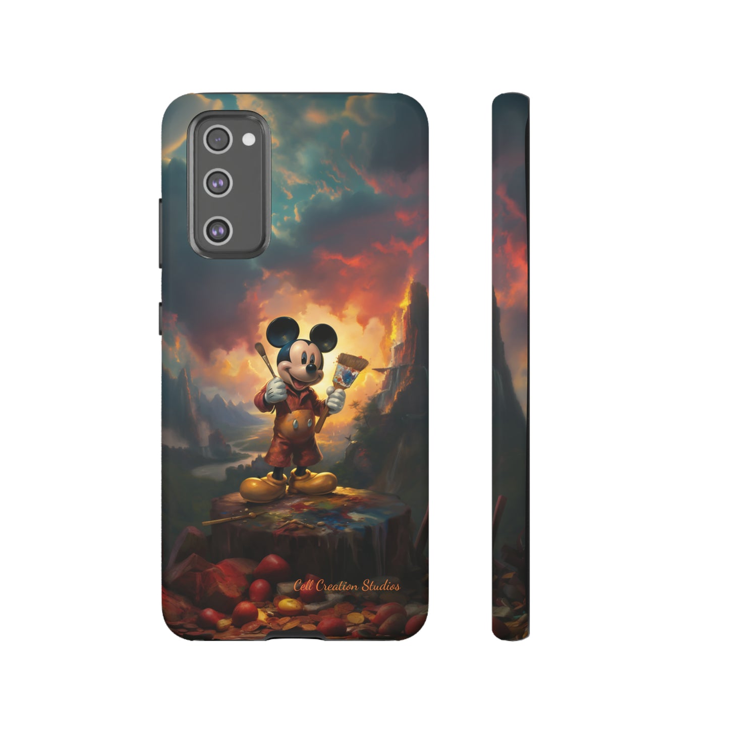 "Artist Mickey" -Tough Samsung Phone Cases