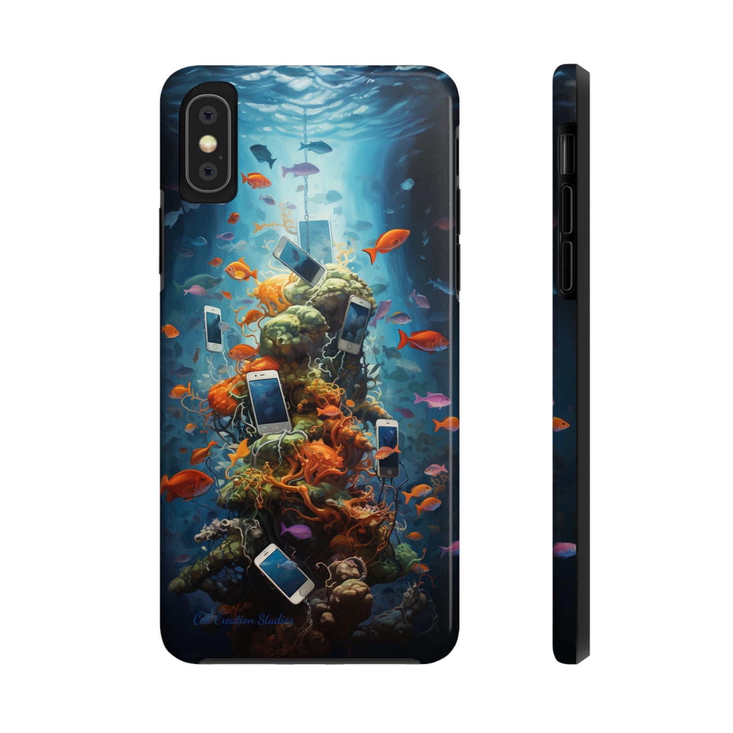 Dive into Elegance with the "AquaTech" Underwater Coral Cell Phone Case - Where Nature Meets Technology!