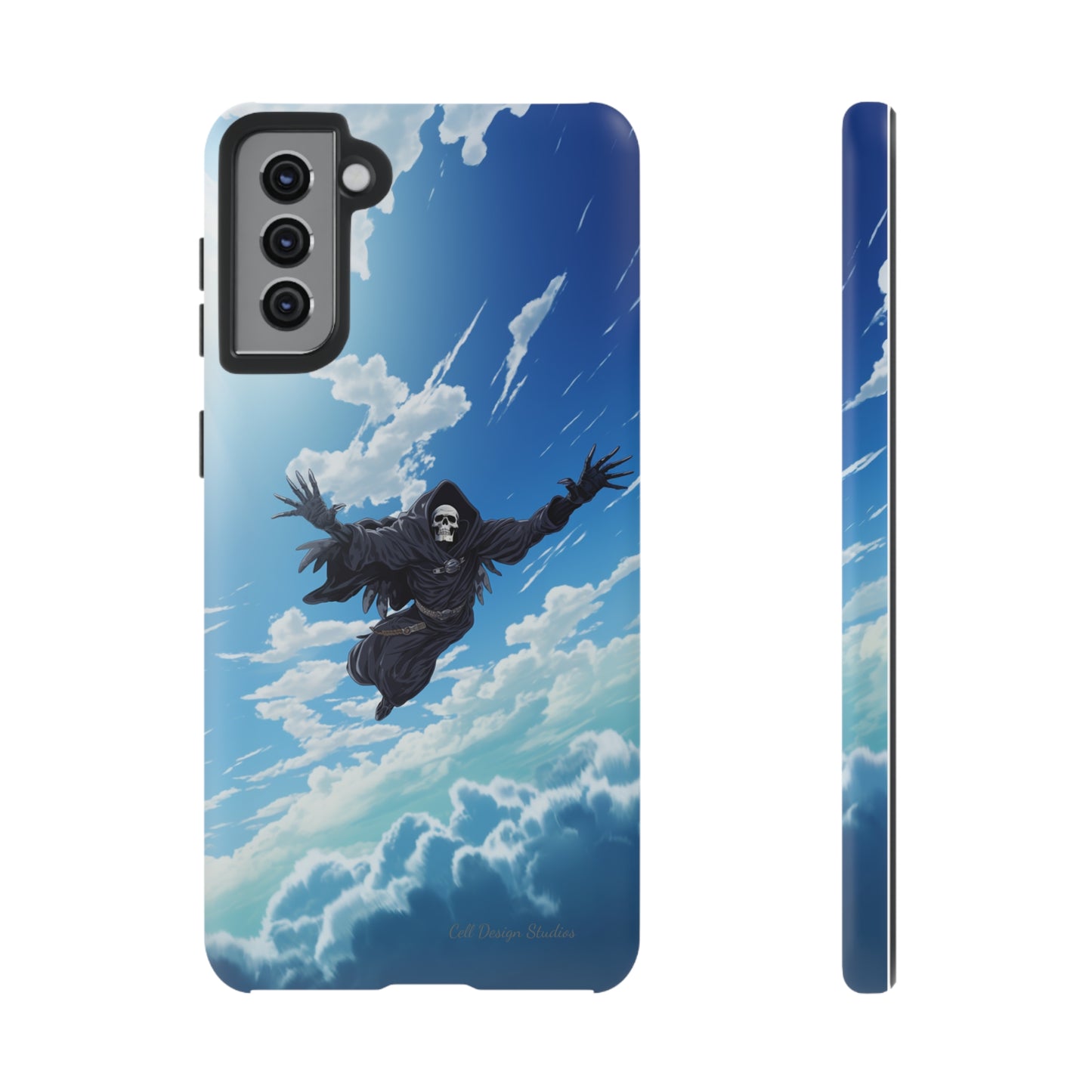 Introducing the "Eternal Contrast" Cell Phone Case – Embrace the Balance of Light and Shadow! -Tough Cases