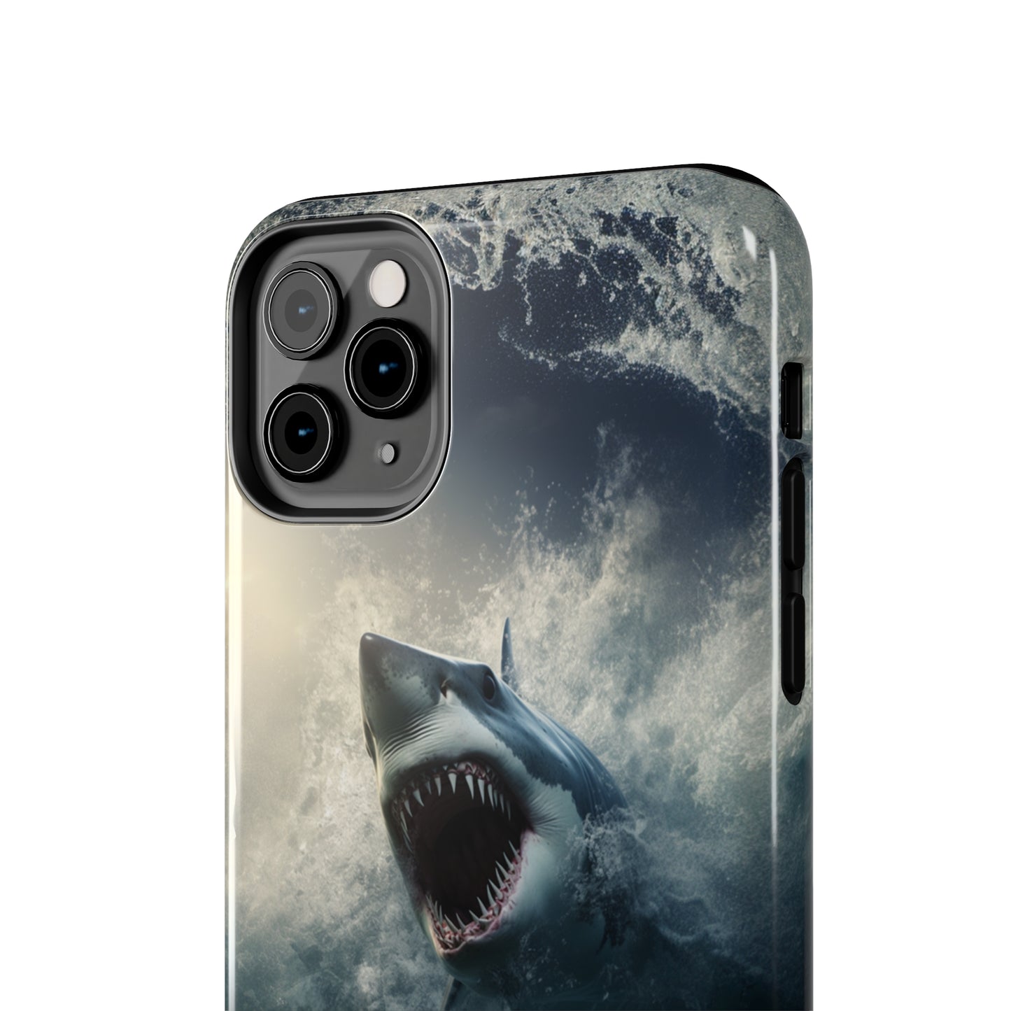 The "Ocean King Great White Shark" Phone Case -Tough Phone Cases