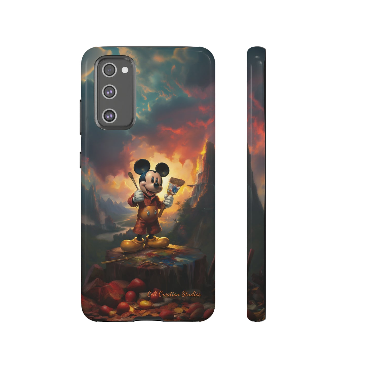"Artist Mickey" -Tough Samsung Phone Cases