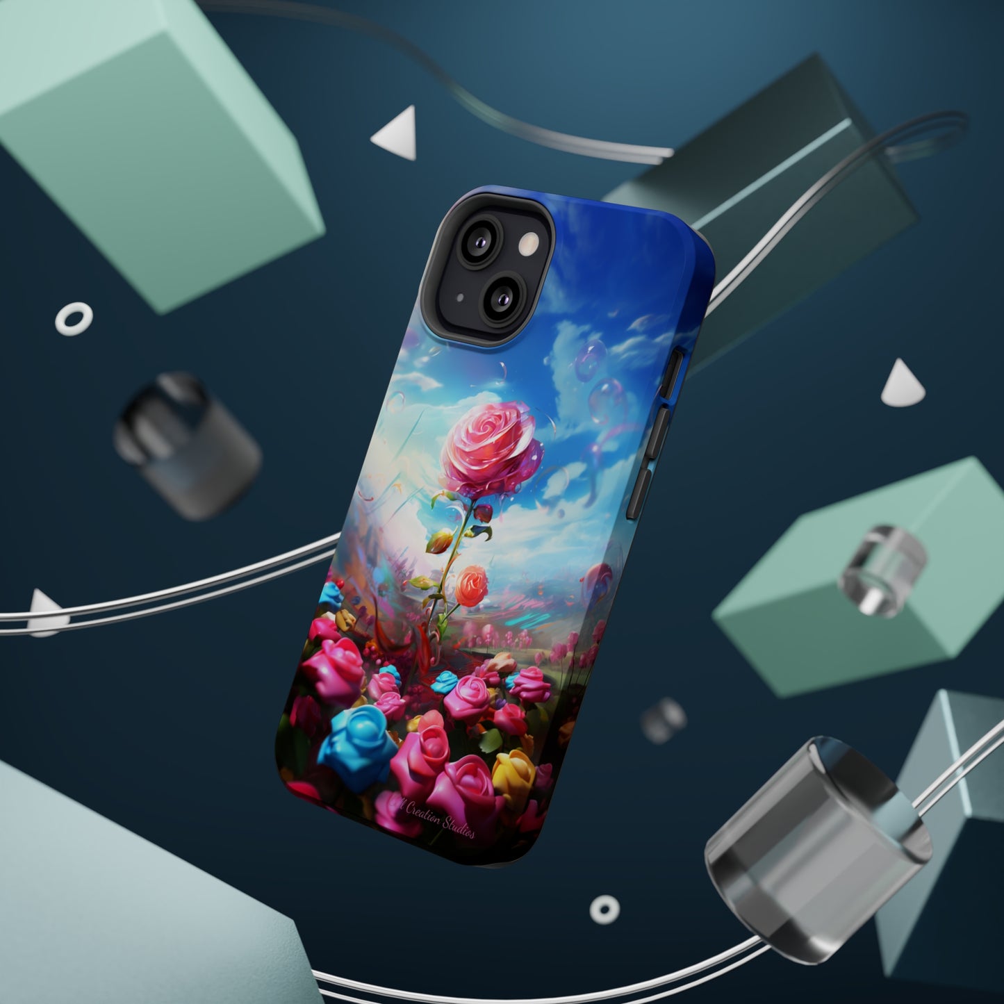 "Dreamy Blossom Elegance" -MagSafe Tough iPhone Cases