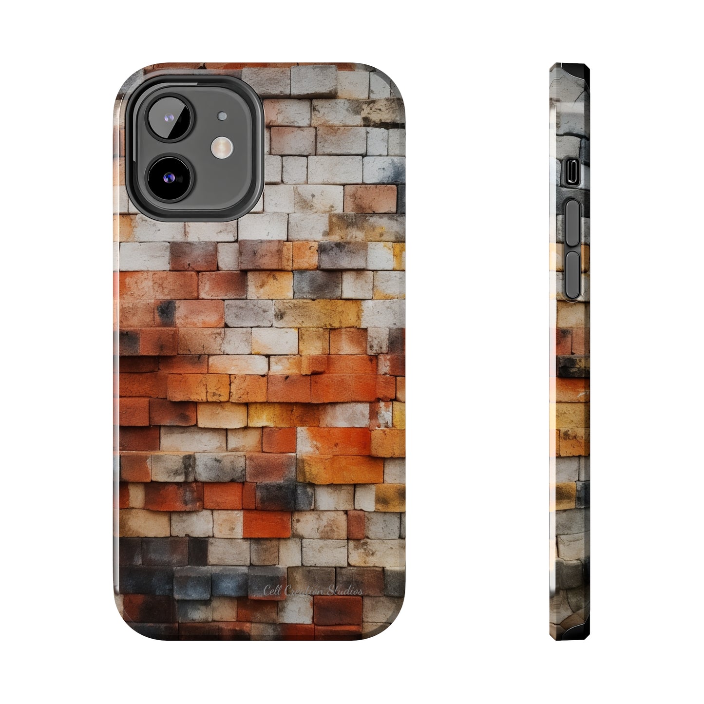 Introducing our "Urban Brickwork" Cell Phone Case – the perfect fusion of style and protection for your device -Tough Phone Cases