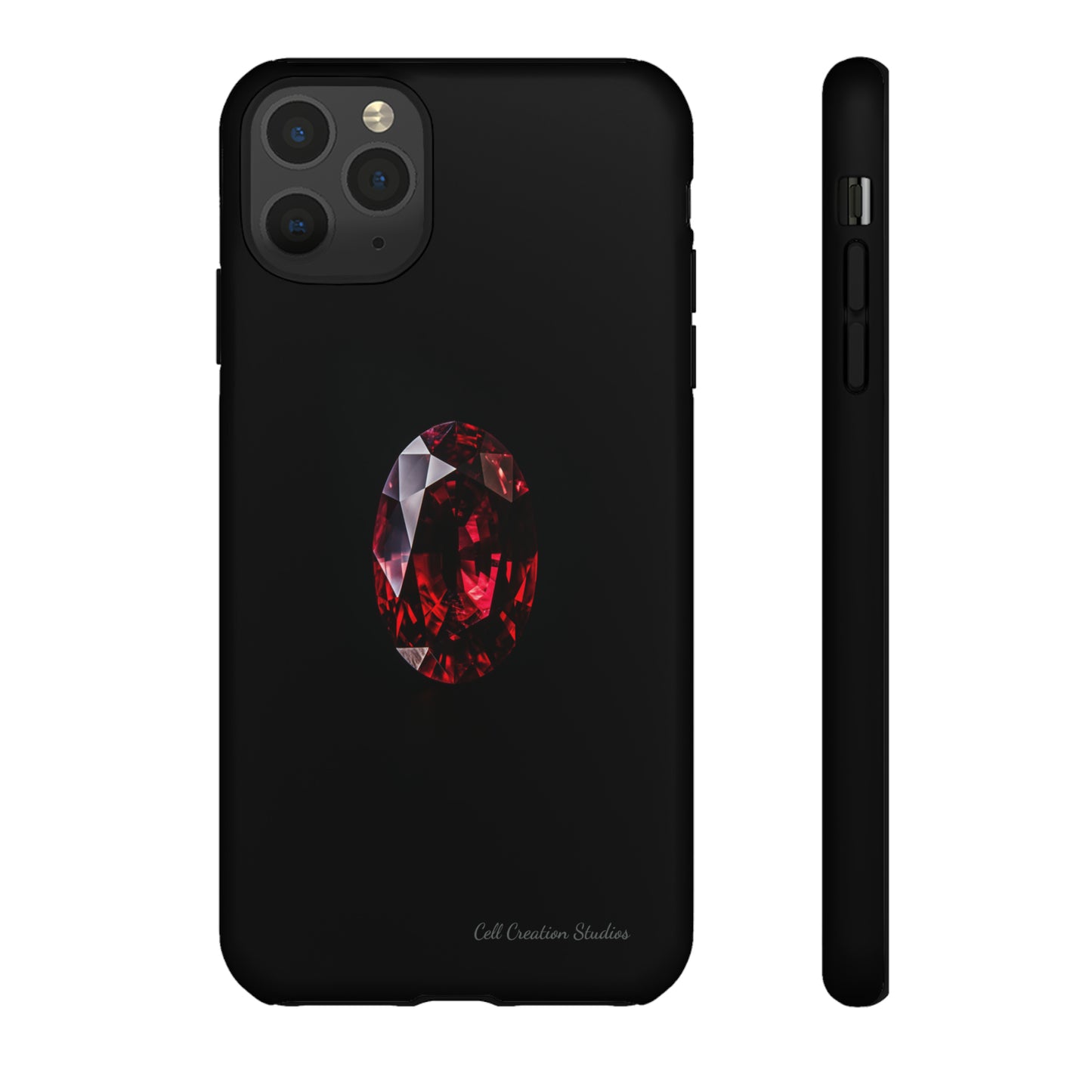 "Ruby Radiance" Phone Case -Tough Cases