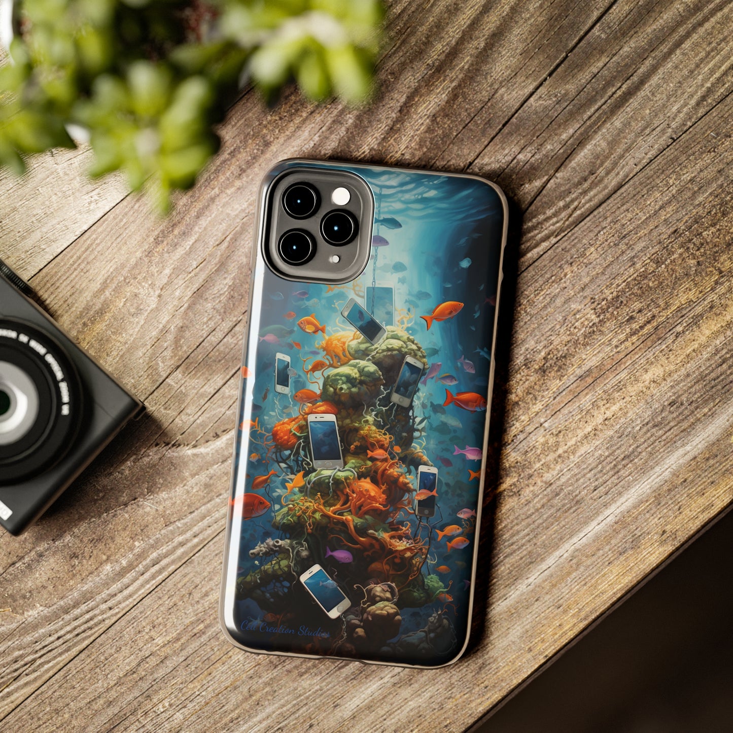 Dive into Elegance with the "AquaTech" Underwater Coral Cell Phone Case - Where Nature Meets Technology!