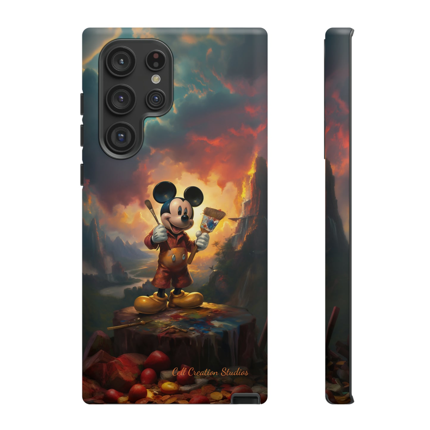 "Artist Mickey" -Tough Samsung Phone Cases