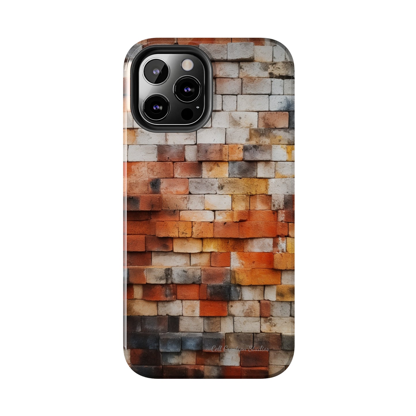 Introducing our "Urban Brickwork" Cell Phone Case – the perfect fusion of style and protection for your device -Tough Phone Cases