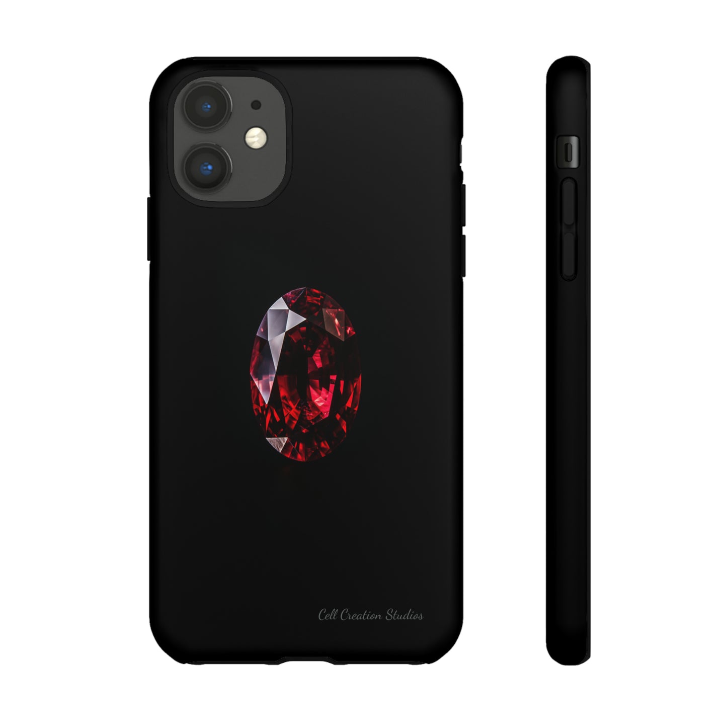 "Ruby Radiance" Phone Case -Tough Cases