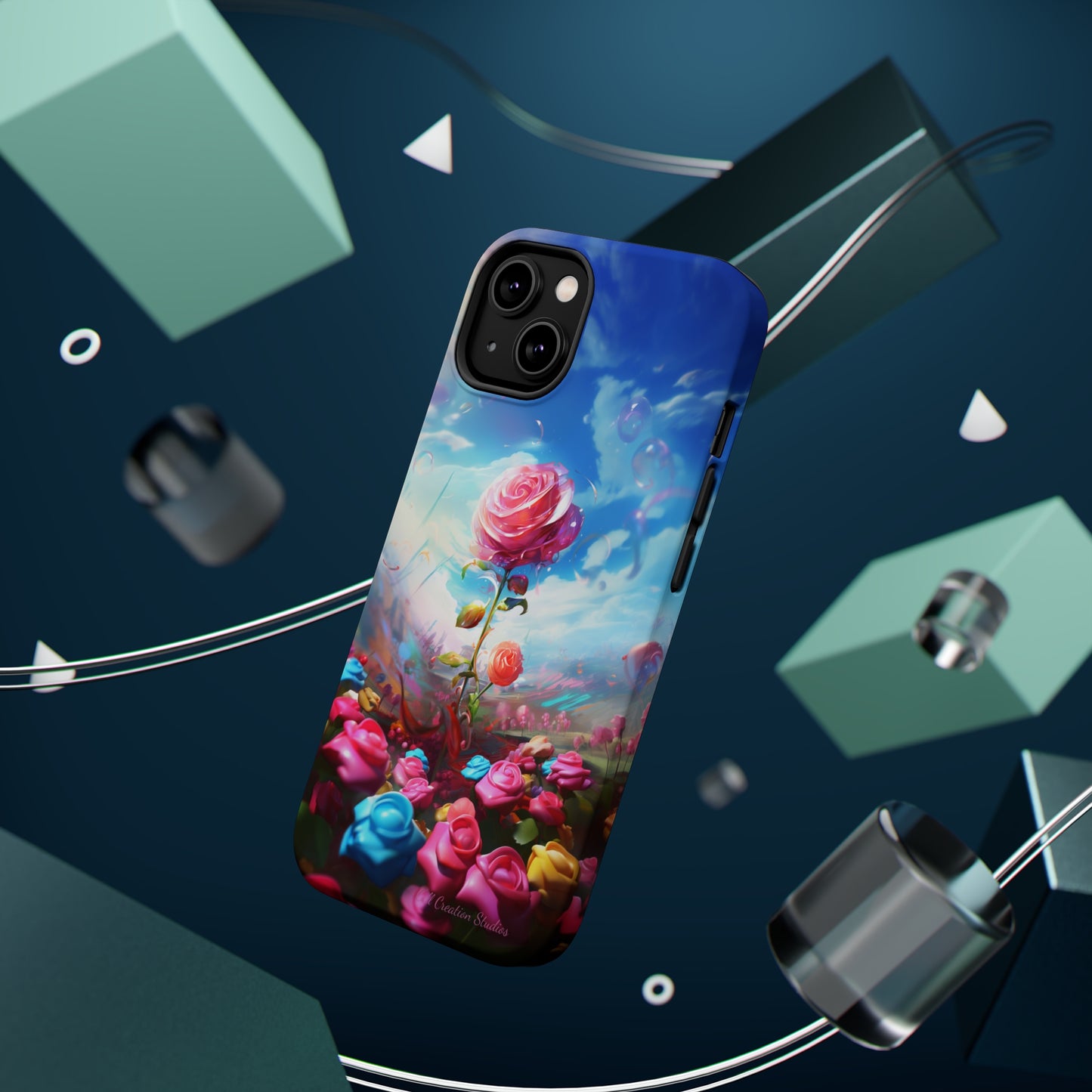 "Dreamy Blossom Elegance" -MagSafe Tough iPhone Cases