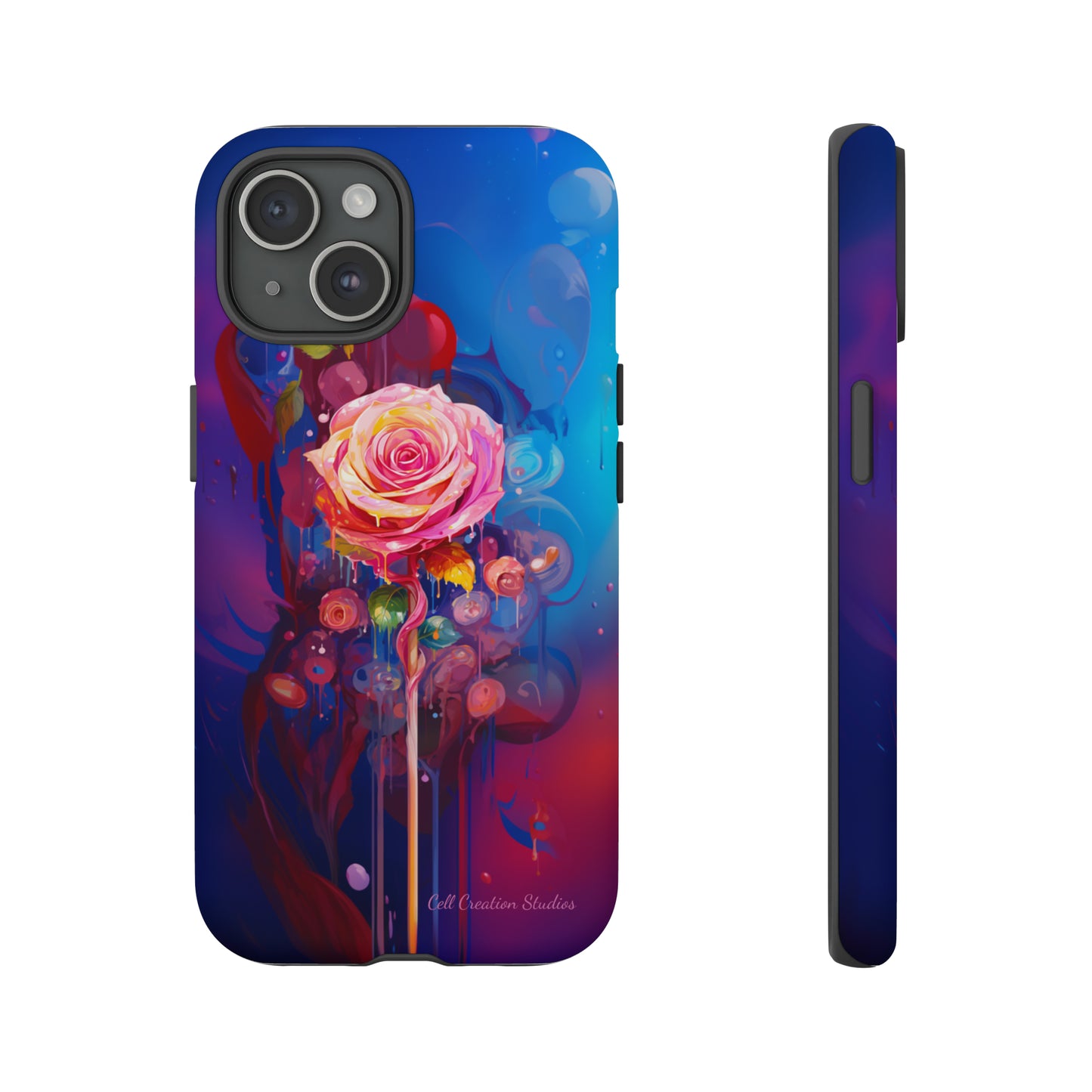"Dreamy Rose Bloom Fantasy" -Tough iPhone Cases