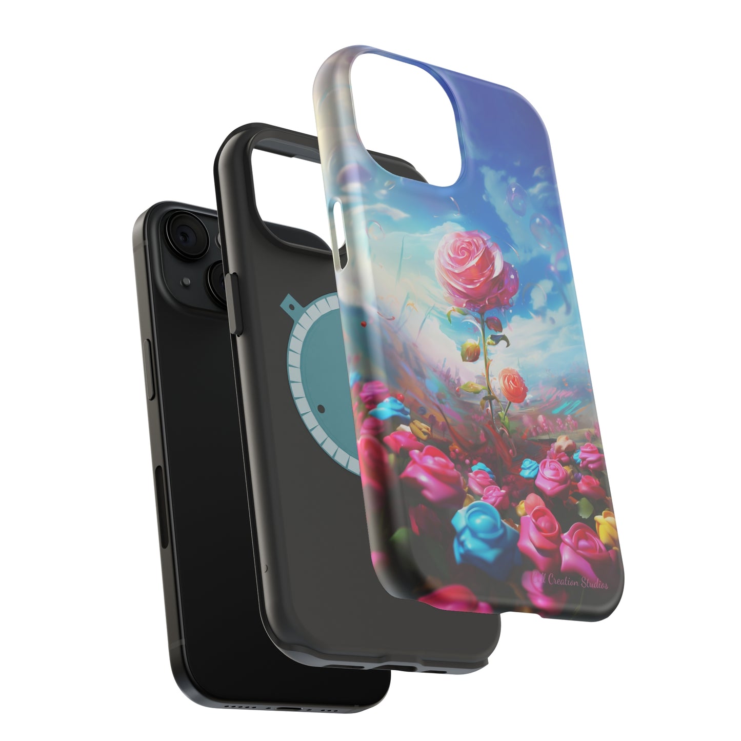 "Dreamy Blossom Elegance" -MagSafe Tough iPhone Cases