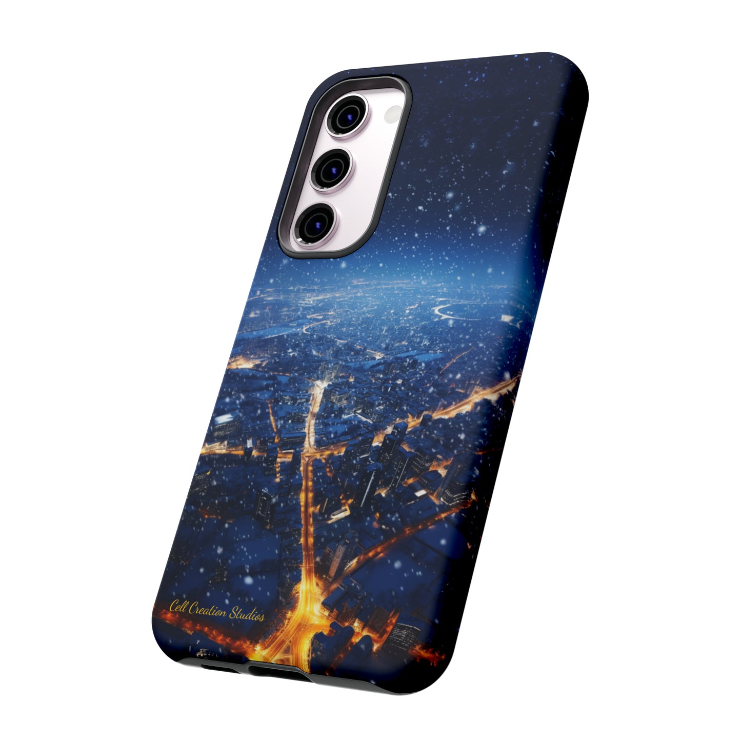 "Urban Snowfall Glow" -Tough Samsung Phone Cases