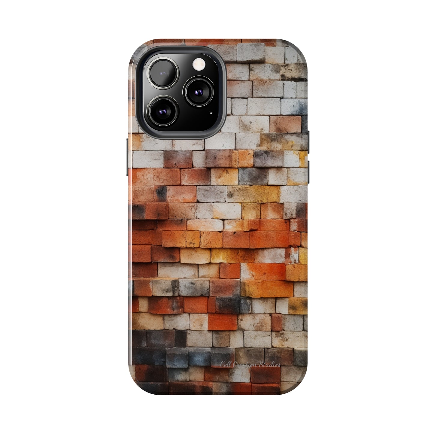 Introducing our "Urban Brickwork" Cell Phone Case – the perfect fusion of style and protection for your device -Tough Phone Cases