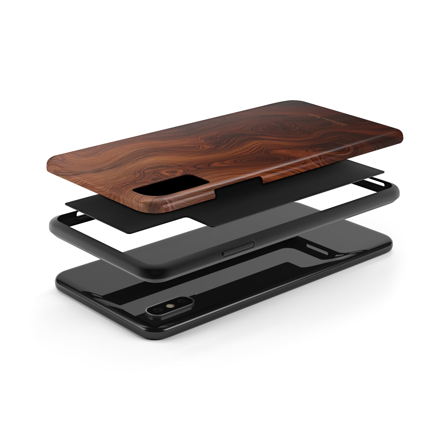Introducing the "Natural Woodgrain" Cell Phone Case – Embrace Organic Beauty with Wood Pattern Design -Tough Phone Cases
