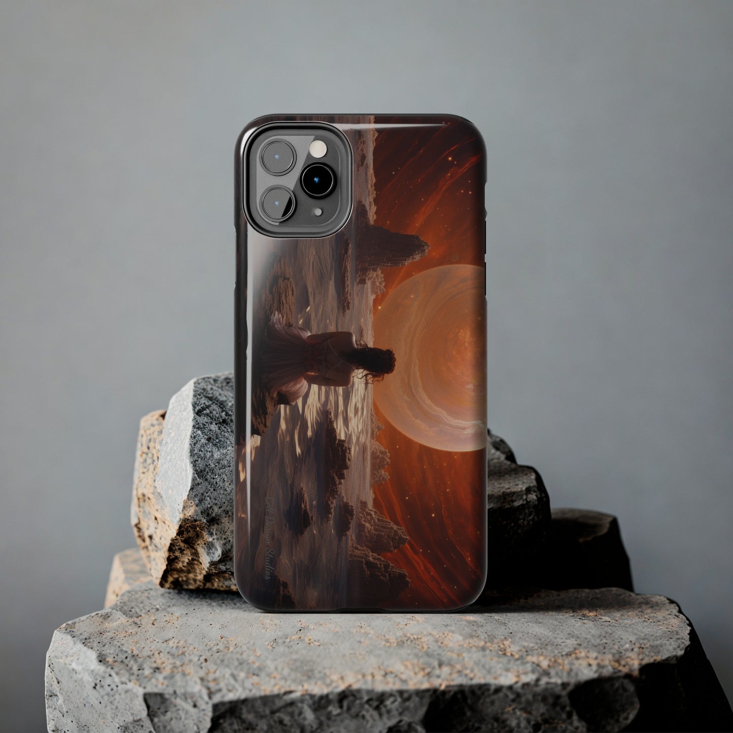 Introducing the "Stargazer's Serenity" Cell Phone Case – Embrace Cosmic Tranquility! -Tough Phone Cases