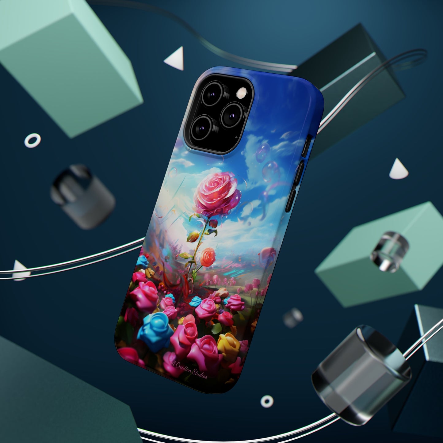 "Dreamy Blossom Elegance" -MagSafe Tough iPhone Cases