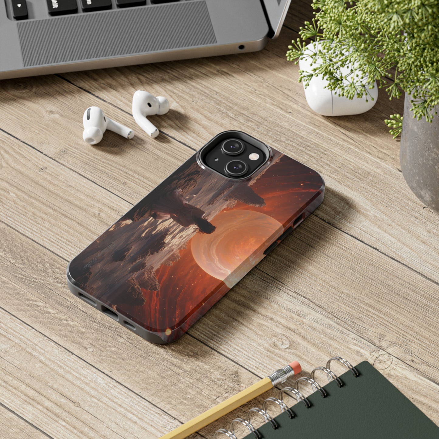 Introducing the "Stargazer's Serenity" Cell Phone Case – Embrace Cosmic Tranquility! -Tough Phone Cases