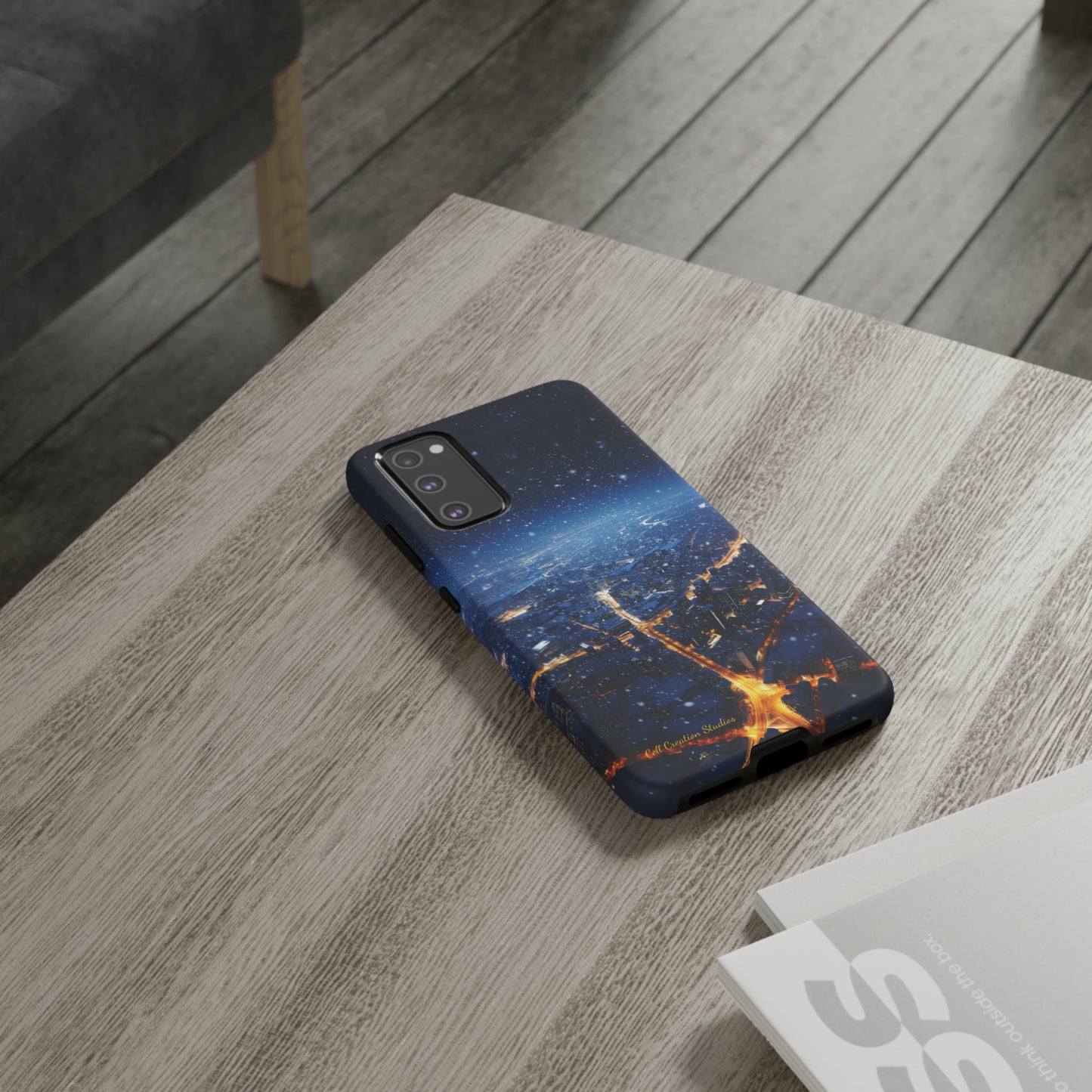 "Urban Snowfall Glow" -Tough Samsung Phone Cases