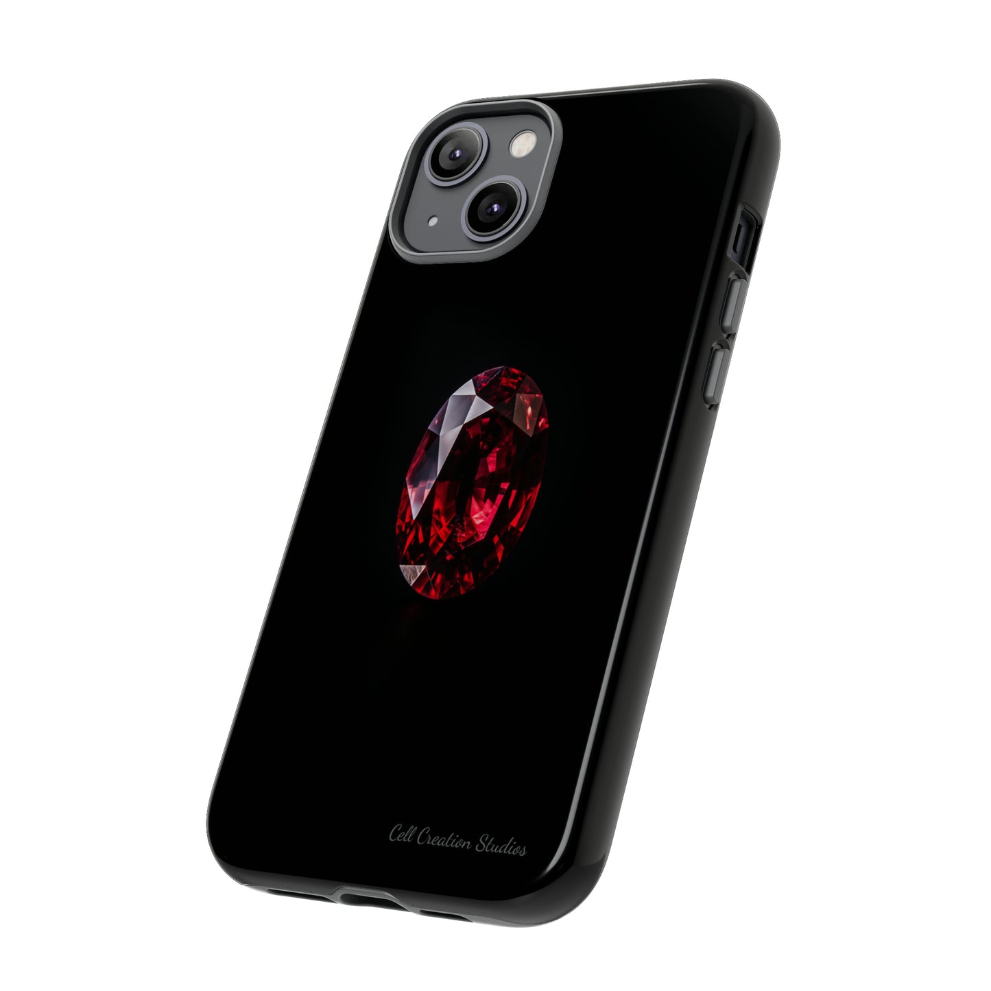 "Ruby Radiance" Phone Case -Tough Cases