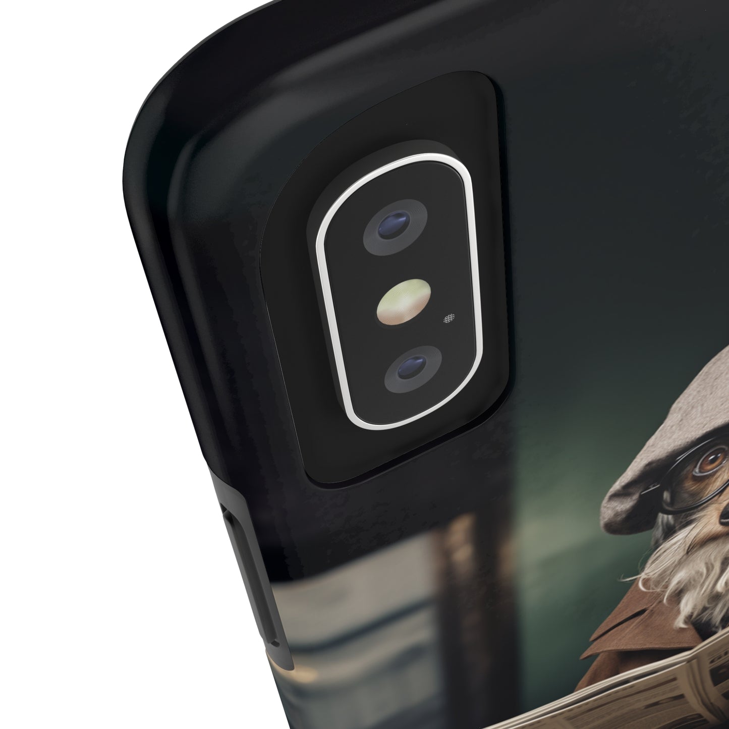 Introducing the "Canine Scholar" Cell Phone Case – Where Canine Meets Wisdom. -Tough Phone Cases