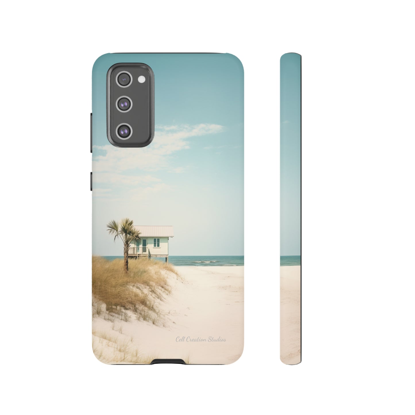 "Seaside Haven" -Tough Samsung Phone Cases