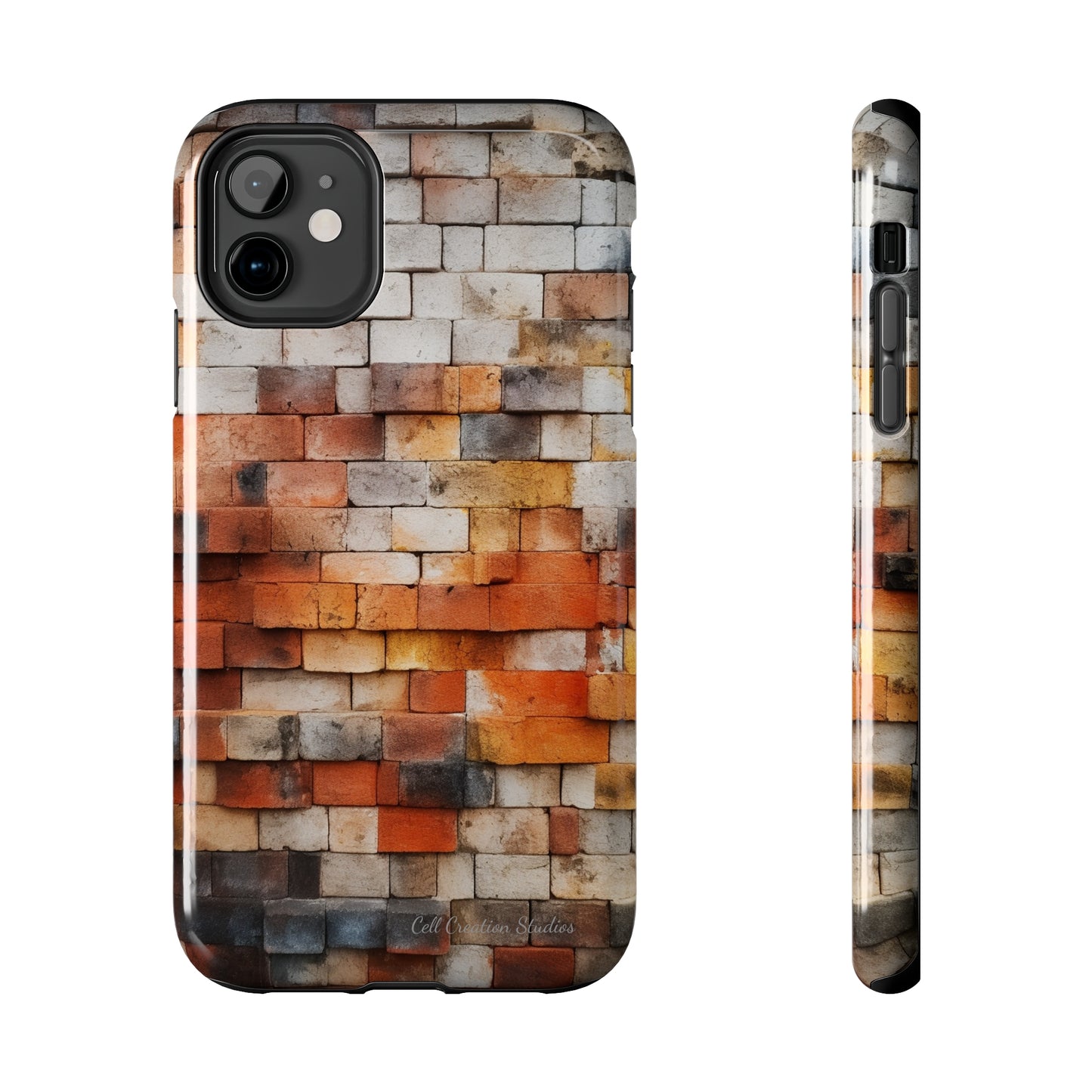Introducing our "Urban Brickwork" Cell Phone Case – the perfect fusion of style and protection for your device -Tough Phone Cases