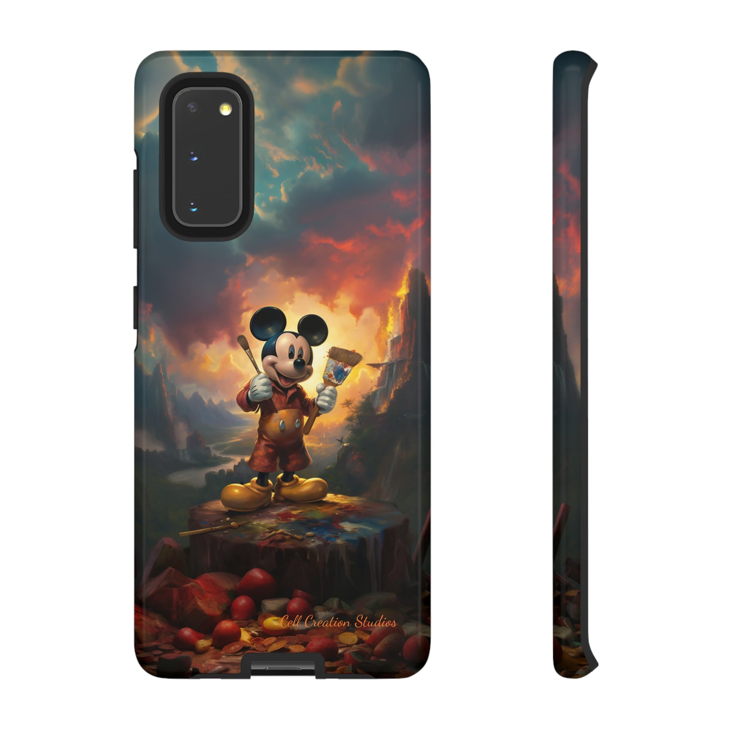 "Artist Mickey" -Tough Samsung Phone Cases
