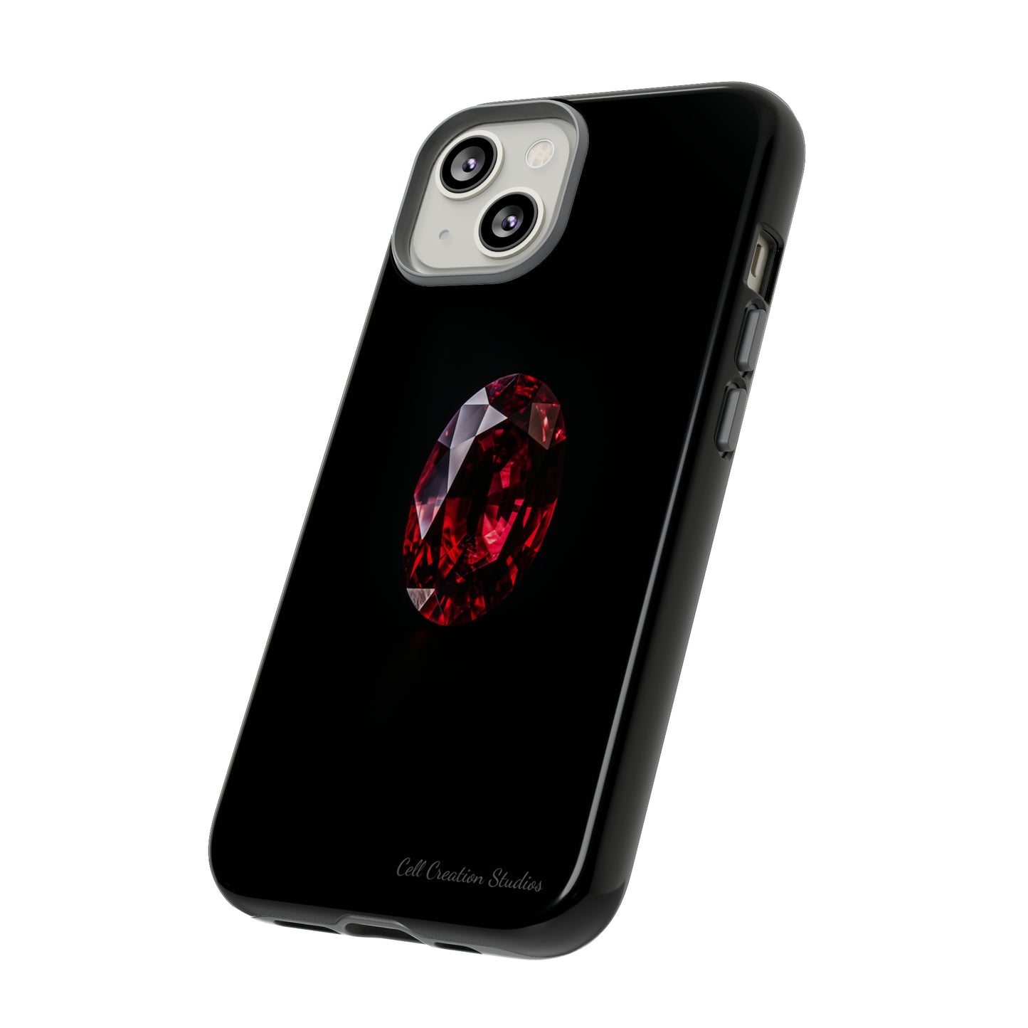 "Ruby Radiance" Phone Case -Tough Cases