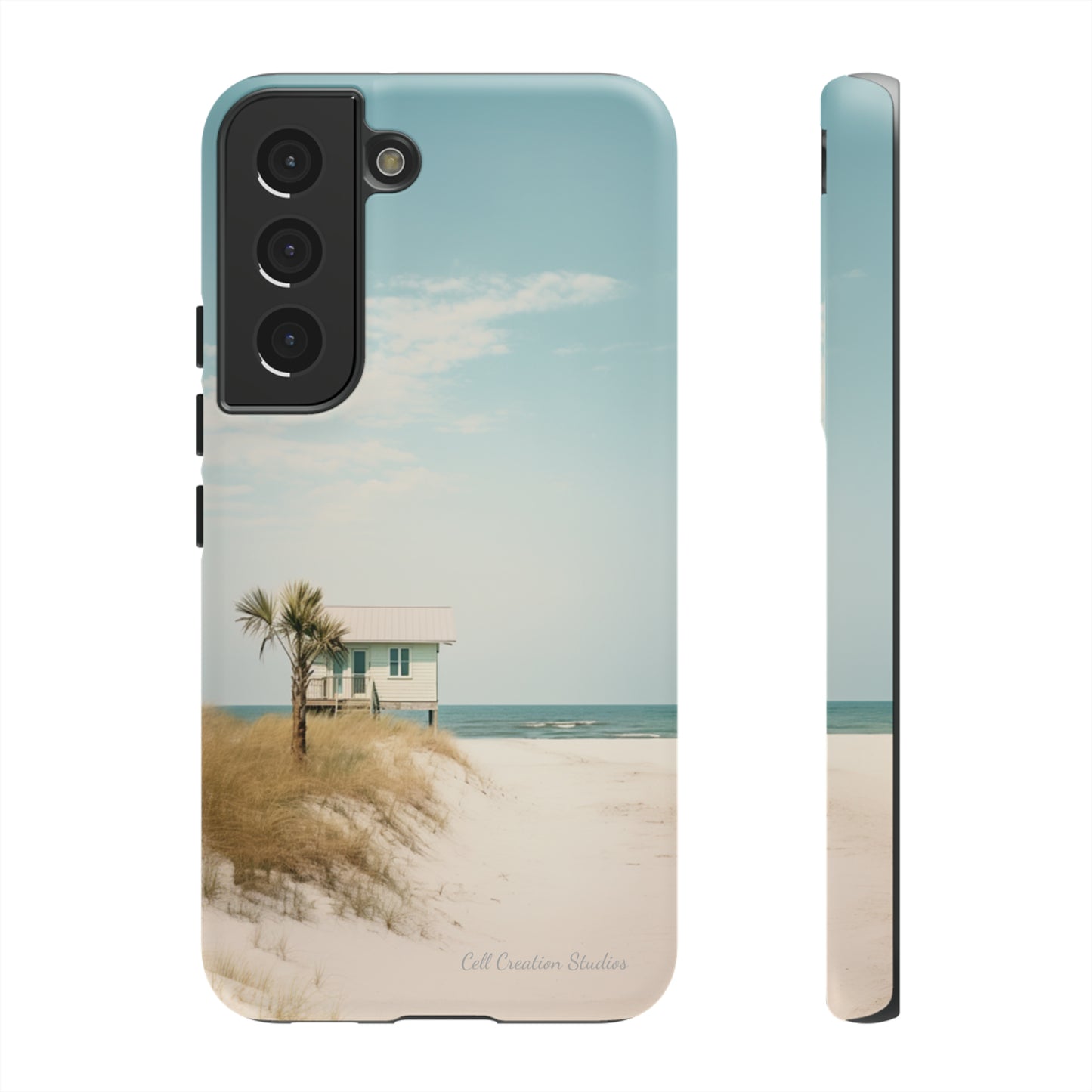 "Seaside Haven" -Tough Samsung Phone Cases